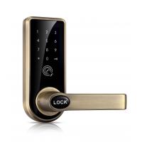 China High Security Bluetooth Door Lock Support Digital Password IC Card For Entry Front Door for sale