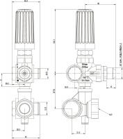 China FLOWGUARD unloader valve with by-pass VC factory