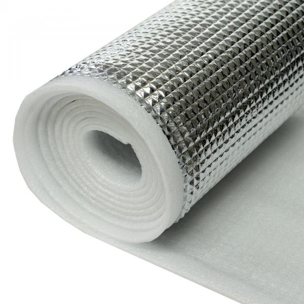 Quality Multipurpose Thermal Bubble Wrap Roll Fire Retardant Aluminum Foil Material for sale