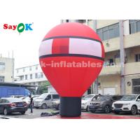 China Oxford Cloth 7m Falling Earth Inflatable Balloon For Outdoor Decoration factory