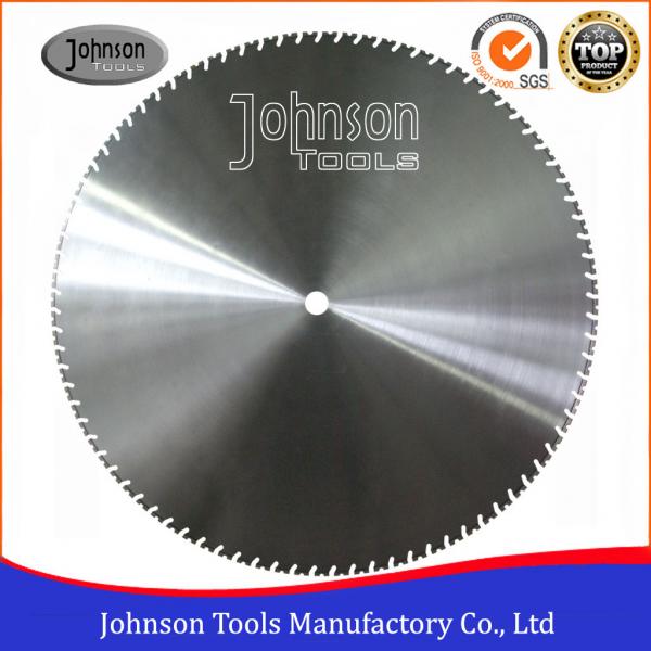 Quality Laser Welding 1400mm Diamond Wall Cutting Saw Blade with 4.8mm / 5mm Thickness for sale