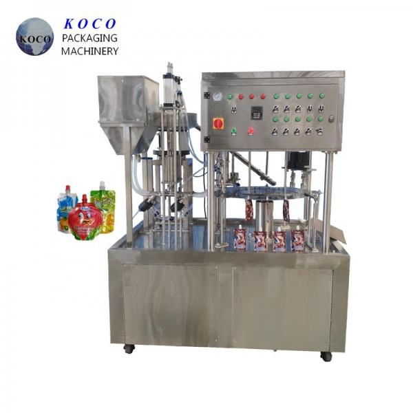 Quality KOCO Bagged milk filling and capping machine Semi automatic and high efficiency for sale