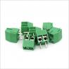 China KF350-3.5mm Straight Pin PCB Screw Terminal Block Connector Blue and green factory