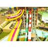 China Side - By - Side Speed Anti - Fade Adult Water Slide factory
