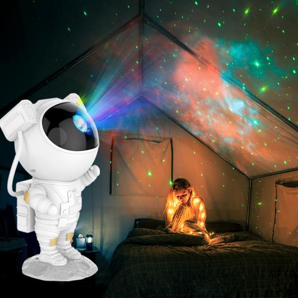 Quality 5V 1A Astronaut Galaxy Star Projector Light White Basic TPE Material for sale