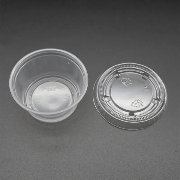 Quality PP 2OZ Plastic Sauce Cup For Parties And Events for sale