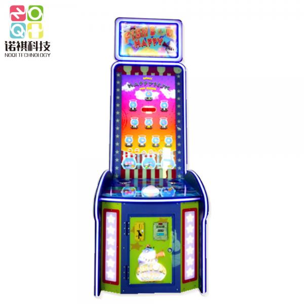 Quality Happy Fish Blow coin operated ticket games, multiple players fish game machine with ticket for prize for sale