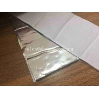 China Waterproof Aluminium Foil Butyl Rubber Adhesive Tape Used in Construction Industry factory