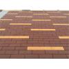 Quality Non - Radioactive Clay Paving Brick Easy to Maintain Red / Brown Brick Pavers 2 for sale