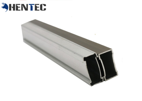 Quality 6063 / 6061 Aluminum Extrusion Profile With Cutting / Drilling / CNC Machining for sale