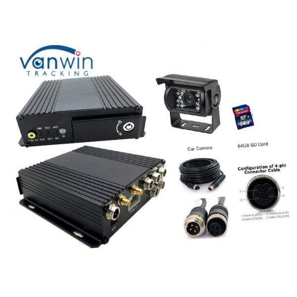 Quality High Resolution 1080P SDI  card  4 Channel Mobil DVR for  Bus Camera Surveillance System for sale
