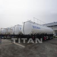 China oil tankers truck for sale liquid tanker TITAN high quality tank trailer for sale factory