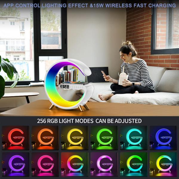 Quality Multiscene Dimmable G Smart Light Sound Machine RGB LED G Shaped Lamp for sale