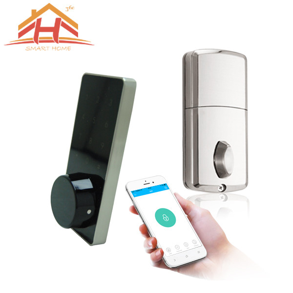 Quality Customized High Standard Bluetooth Smart Door Lock With Wireless Touch Screen for sale
