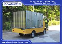 China 2 Passengers Golf Food Cart Loading 900kgs / Electric Freight Car With Door factory