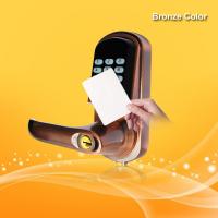 China Hotel Security Keyless Card Entry Door Locks Low Battery Voltage Warning factory