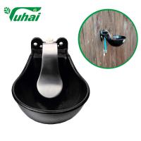 Quality 1.8L Horse Drinking Bowl Cast Iron Livestock Drinking Bowls Vertical Tongue 4 for sale