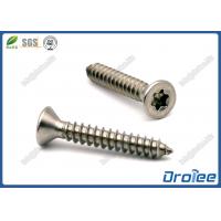 China Stainless Steel 316 Screws, Flat Head, Torx Drive, Marine Grade Sheet Metal Screws for sale