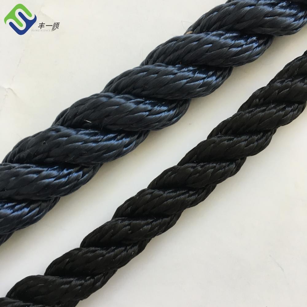 China Polyamide Nylon Mooring Rope 3 Strand Twisted For Anchor Dock Boat Ship factory