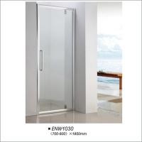 China Framed Hinged Glass Shower Door / Hinged Shower Screen For Hotel Bathroom for sale