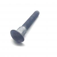Quality M16 M20 HDG electric power mushroom head long square neck carriage bolt for sale
