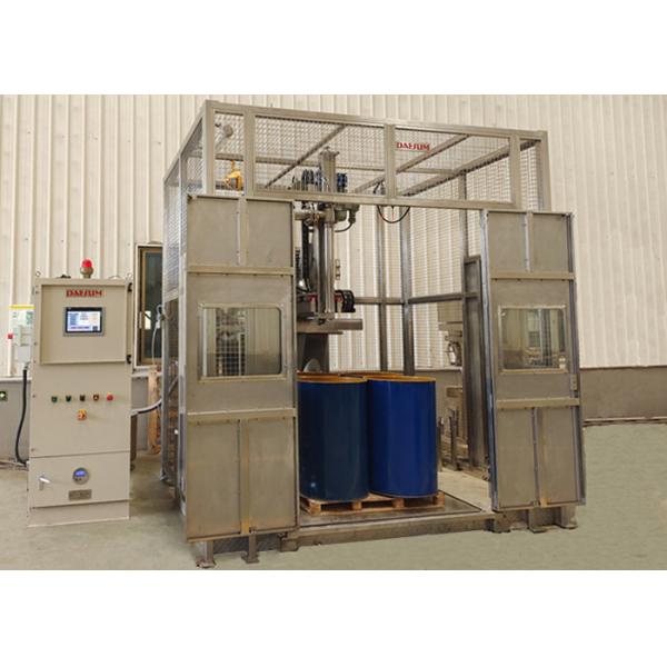 Quality Open Head Steel Drum/IBC  Coordinate Positioning Automatic Pallet  Filling Machine for sale