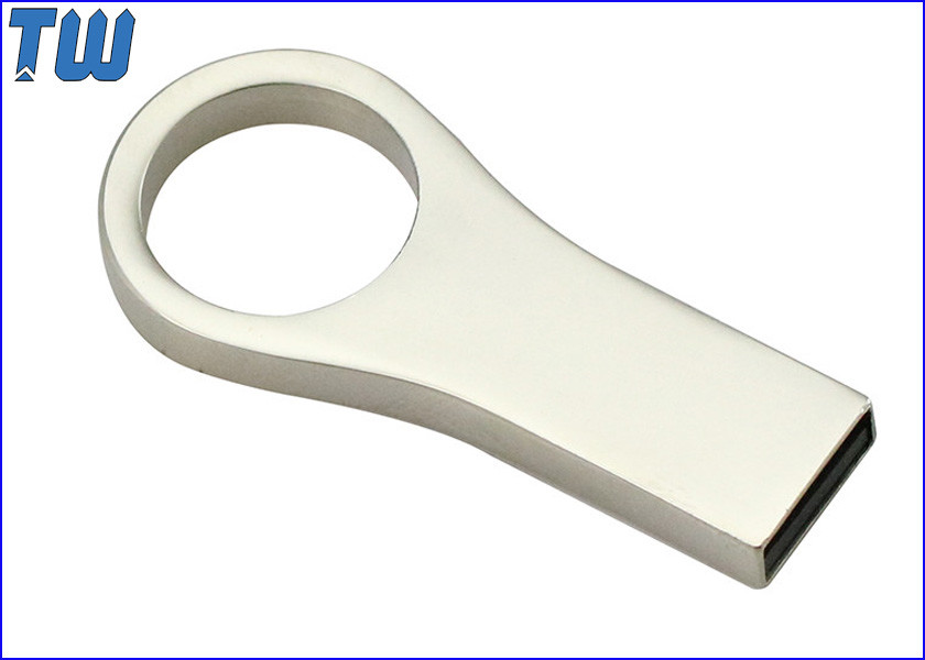 China Slim Delicate Zinc Alloy Ring 1GB Thumb Drives Flash Memory Stick factory