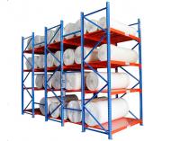 China Cold Rolled Steel Warehouse Storage Shelves For Fabric / Cloth Adjustable Layer factory