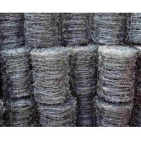 China 12*12 Galvanized Steel Barbed Wire 2.5 Mm Rust Resistance Easy maintain factory