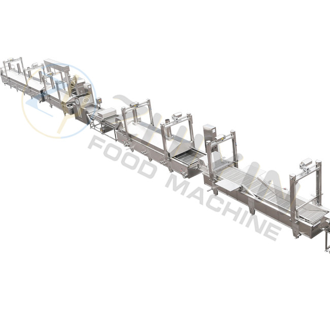 China Industrial Frozen French Fries Production Line With PLC Touch Operation for sale