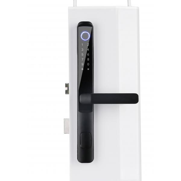 Quality Fingerprint Biometric Security Smart Door Lock SUS304 / Aluminum Alloy for sale