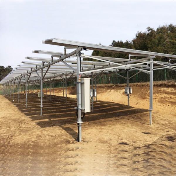 Quality Low Carbon Mild Steel Solar Panel Support Structure Photovoltaic Power Farm Structure for sale