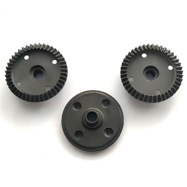 Quality Customized 20 Degree Metal Bevel Gears 50 HRC Tooth Hardness for sale