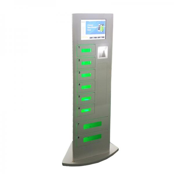 Quality Network Smart Charging Locker , Cell Phone Charging Machine Android Touch Digital AD for sale