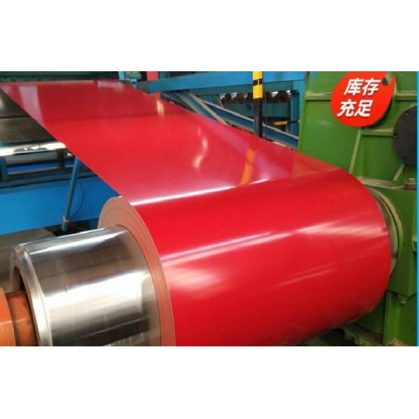 Quality High weathering resistance Z50~275 PPGI Prepaint color-coating roll Rot/Red for sale