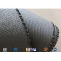 China 1600gsm Grey Thermal Welding Blanket Materials Silicone Coated Fiberglass Fabric factory