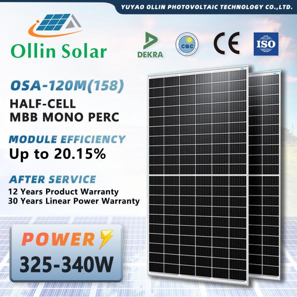 Quality Off Grid Solar Power System for Home used Mono Solar Panels 320w 330w 340w 350w 355w for sale