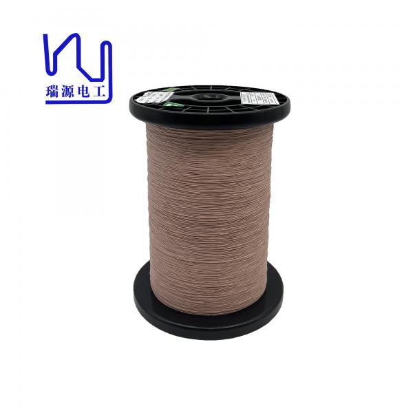Quality 1ustc-F Winding Wire 0.08mm*10 Nylon Served Copper Litz for sale