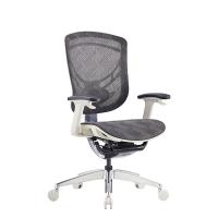china Grey Ergo Swivel Chair Paddle Shift Wire Control mesh Office Seating Ergo Office Chair
