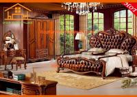 China Online American style antique luxury cheap bedroom furniture sets factory