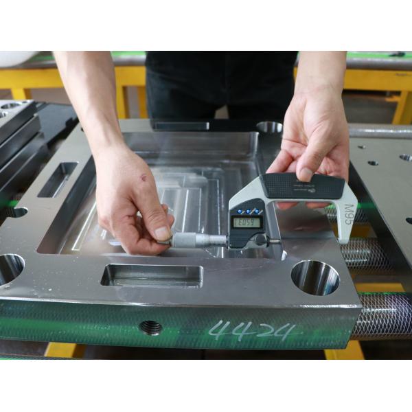 Quality CNC Machined Plastic Mold Parts with Precision Frame Chamfering for sale