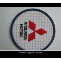 China Custom Logo Low MOQ Round Shape Promotional Gift Cork Coaster Single Packed with your logo for sale