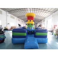 China Airtight PVC Inflatable Rock Climbing Wall / Inflatable Rock Climbing Bouncer Games factory
