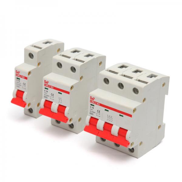 Quality 1P 2P 3P 4P Thermal Magnetic Industrial Circuit Breaker 63A 6kA 230V/400V for sale
