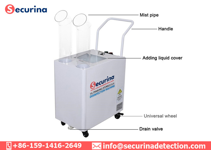Buy cheap 10L Capacity Mobile Ultrasonic Atomization Sterilization Sanitization Machine from wholesalers