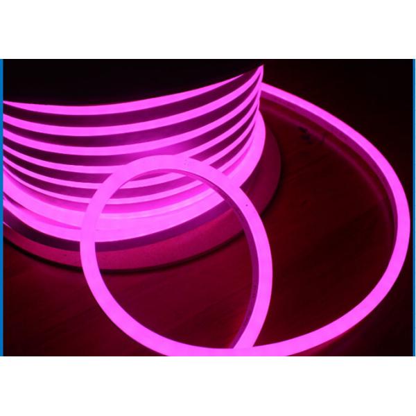 Quality Led Pink Neon Tube Light , IP65 Waterproof SMD2835 LED Neon Rope Light Flex Tube for sale