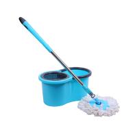 China Chenille Water Absorbent Rotating Mop And Bucket Handle Length 125cm factory