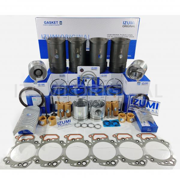 Quality 6D125 6151-32-2110 Diesel Engine Cylinder Piston Ring Overhaul Gasket Kit for sale