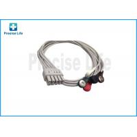 China Mindray 0010-30-42906 12 Lead ECG Cable , ECG Limb Wires 0.6m Snap factory