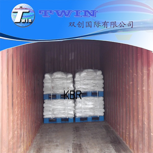 China Photographic grade Crystal Potassium Bromide as medicine preparation KBR factory